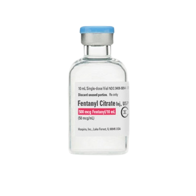 Fentanyl Citrate Inj USP CII (0.05MG/ML) 10ML FTV (BX of 25)