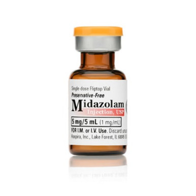Midazolam HCl 1mg/mL 10mL 10/MDV