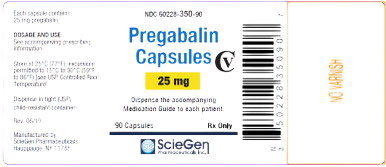 Pregabalin 50mg Cap 100 (10x10) UD