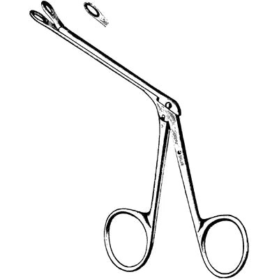 Struempel Voss Nasal Forceps 4-1/4" ANG UP 3x5MM 6-7/8" Total Length - 1/EA