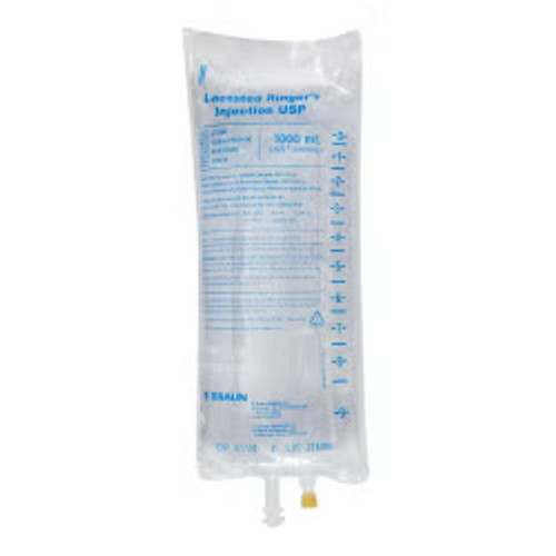 Lactated Ringers IV Solution 500mL 24/Flex Cont