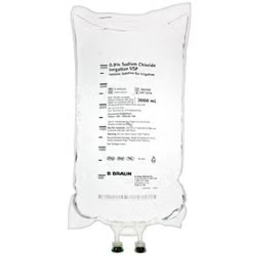 Sodium Chloride 0.9% Irrigation Solution 3000mL 1/Flex bag