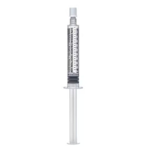 Saline PosiFlush Injection 0.9% 10mL Syringe 480/Case