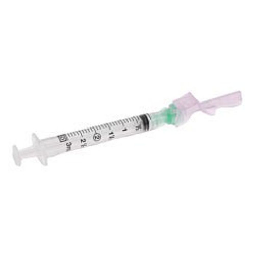 Syringe with Needle, 3CC Thin Wall 21gx1” 800/Case