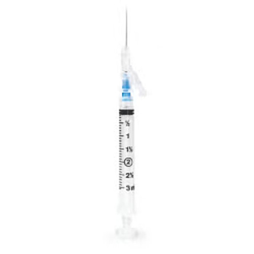 Standard Hypodermic Syringe w/Needle Precision Glide™ 10 mL 1-1/2” 21G NonSafety Thin Wall 100/Box