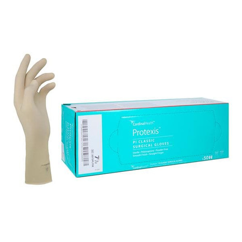 Surgical Glove Protexis PI Classic Size 7.5 Cuff Length Smooth Ivory 50/Box