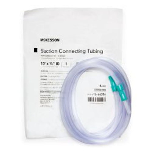 Suction Tubing 3/16" x 10' Male Connector 50/Case