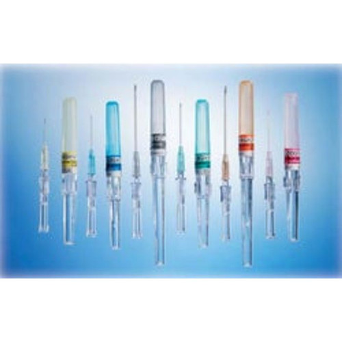Safelet IV Catheter Safety 24 Gauge 3/4" Yellow 50/Bx
