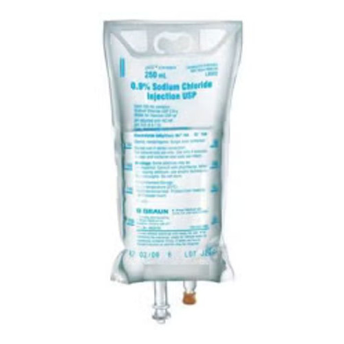 Sodium Chloride 0.9% IV Solution 250mL Flex 1/Bag