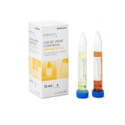 Urine Chemistry Control Set Consult Analyte Testing Pos / Neg Level 2 X 12 mL 4/box (REF)