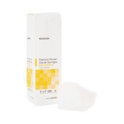 100% Cotton All Gauze Sponge 3x3" 12 Ply Non-Sterile 4000/Case