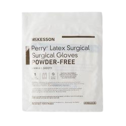 Surgical Glove Performance Plus Size 6.5 Sterile Latex Smooth Cream 50/Box