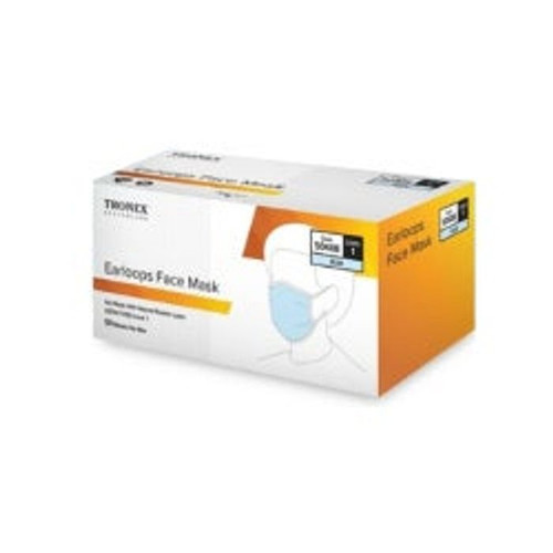 Masks, Loops ASTM1 Blue 50/Box