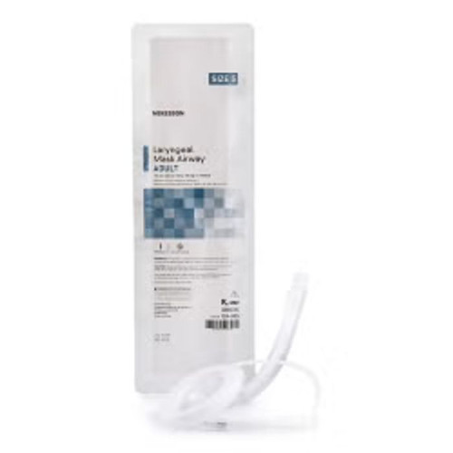 Flexible Laryngeal Mask Airway PVC Disposable Size 4 1/Each