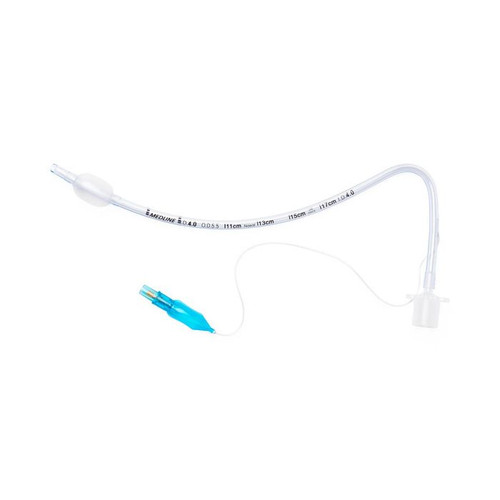 Endotracheal Tube, Nasal, Preformed with Murphy Eye, HVLP, Cuffed, 4.0 mm 1/Each