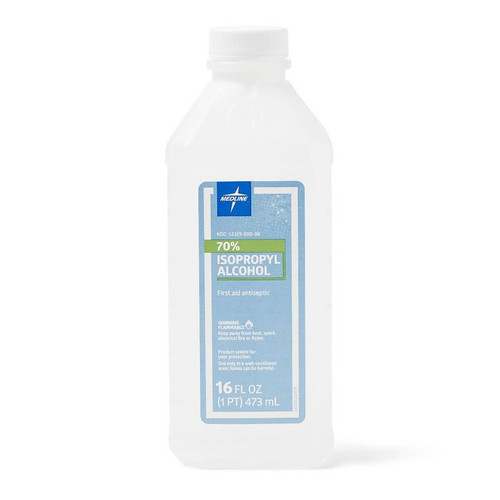 Isopropyl Alcohol: 70% 16oz 1/Each