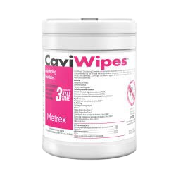 CaviWipes Surface Disinfecting Wipes, 6" x 6.75", 160 Wipes per Canister