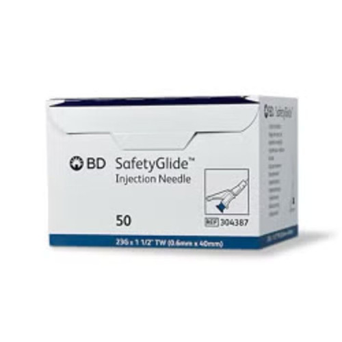 Needle 23g 1-1/2" Hypodermic Regular Bevel 100/Box