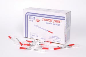 5cc Syringe, 20G x 1” 100/Box