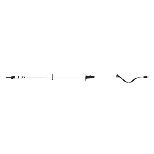 IV Administration Set 15 Drops / mL Without Filter 78" Tubing Solution Without Flow Regulator 50/Case