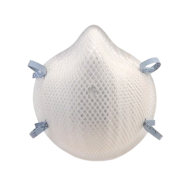 Respirator, Half-Face Mask, Medium/Large, 20/Box