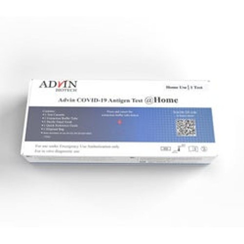 Respiratory Test Kit Advin COVID-19 Antigen Test 24/Tests