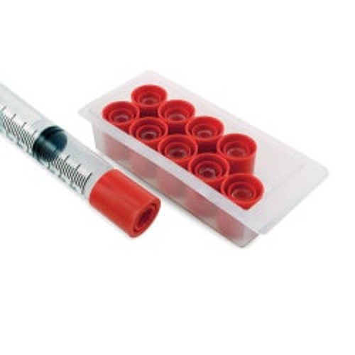 Tamper Evident Cap for Luer Lock Syringes 100/Box