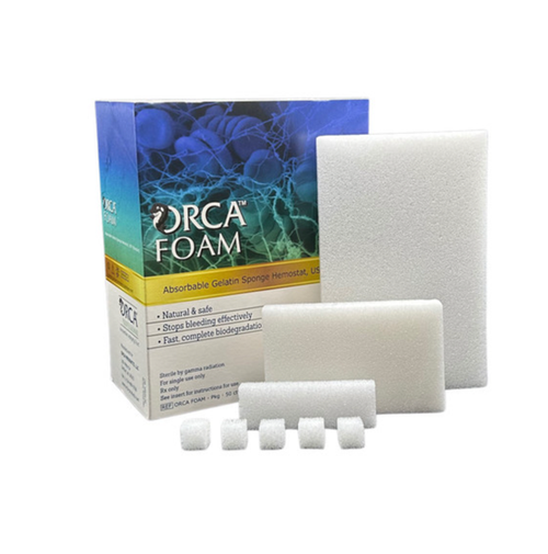 Orca Hemostatic Dressing Gelatin Sponge Size 50 10/Box