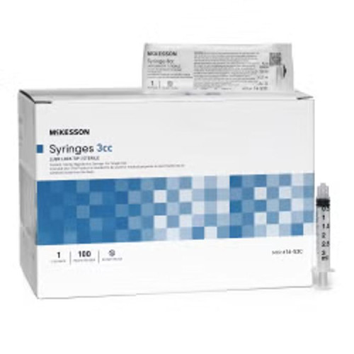 Luer Lock Syringe 3cc Low Dead Space 100/Box