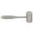 Mallet head 7-1/4" dia 1" 8oz w/combination nylon/metal head 26mm head 1/EA