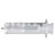 Norm-Ject Syringe Silicone Clear 5mL Luer Lock 100/box