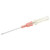 Peripheral IV Catheter Jelco® 20 Gauge 1 Inch FEP Polymer Straight Hub Non Blood Control Non-Safety 50/Box