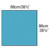 Utility Poly Drape 3" Fenestrated 18" x 26" 50/Box