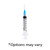 25G x 1" Needle, 3cc Syringe 100/Box