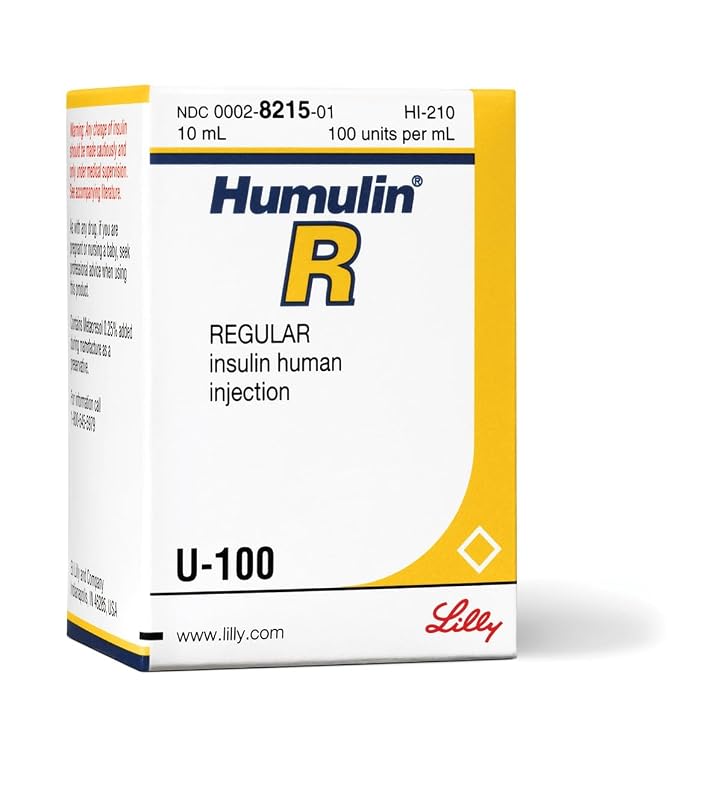 Humulin R Insulin 100 UNIT/mL 10mL 1/Vial (REF)