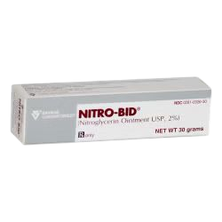 Nitro-Bid ® Nitroglycerin Ointment 2% 1gm 48/Packet