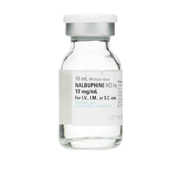 Nalbuphine HCl 10mg/mL 10mL 25/MDV