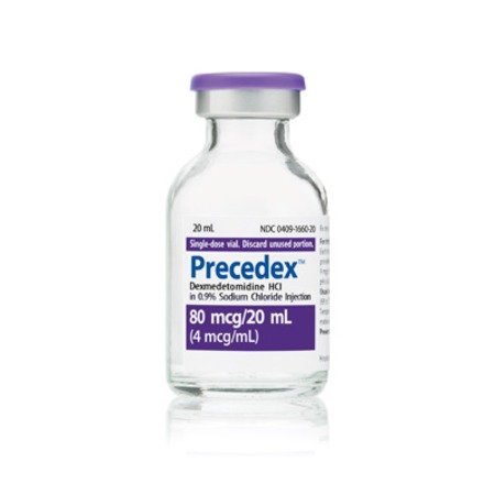 Precedex Dexmedetomidine HCl IV 4mcg/mL (PF) 20mL 10/SDV
