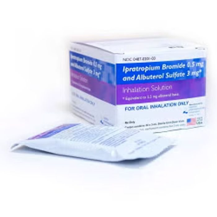 Ipratropium Bromide / Albuterol Sulfate Inhalation Solution 0.5mg/3mg 3mL (5x6pack) 30/UD