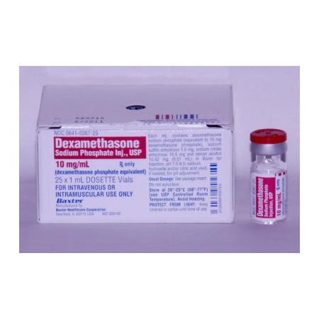 Dexamethasone Sodium Phosphate 10mg/mL 1mL 25/SDV