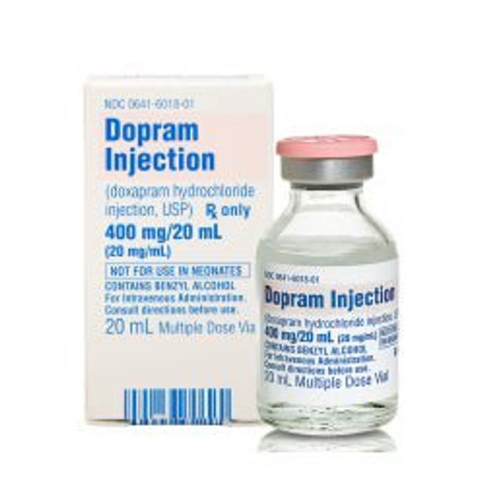 Dopram – Doxapram HCl 20mg/mL 20mL 1/MDV