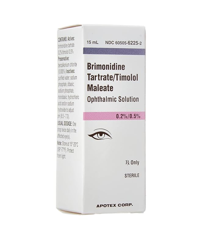 Brimonidine Tartrate / Timolol Maleate 0.2% - 0.5% Solution 5 mL