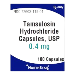 Tamsulosin HCl 0.4mg UD Capsules 100/Box