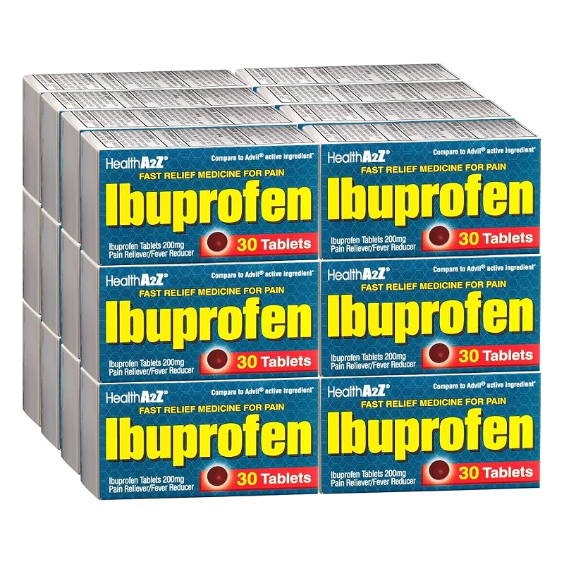 Ibuprofen 200mg Tablet 1000/Bottle