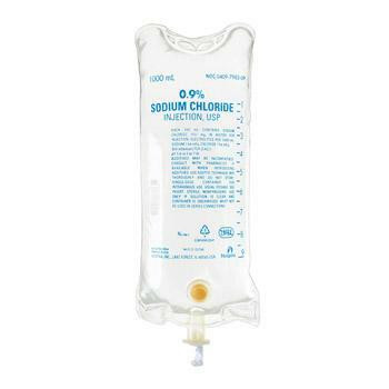 Sodium Chloride Irrigation Solution 0.9% (PF) 1000mL 12/Flex Bag