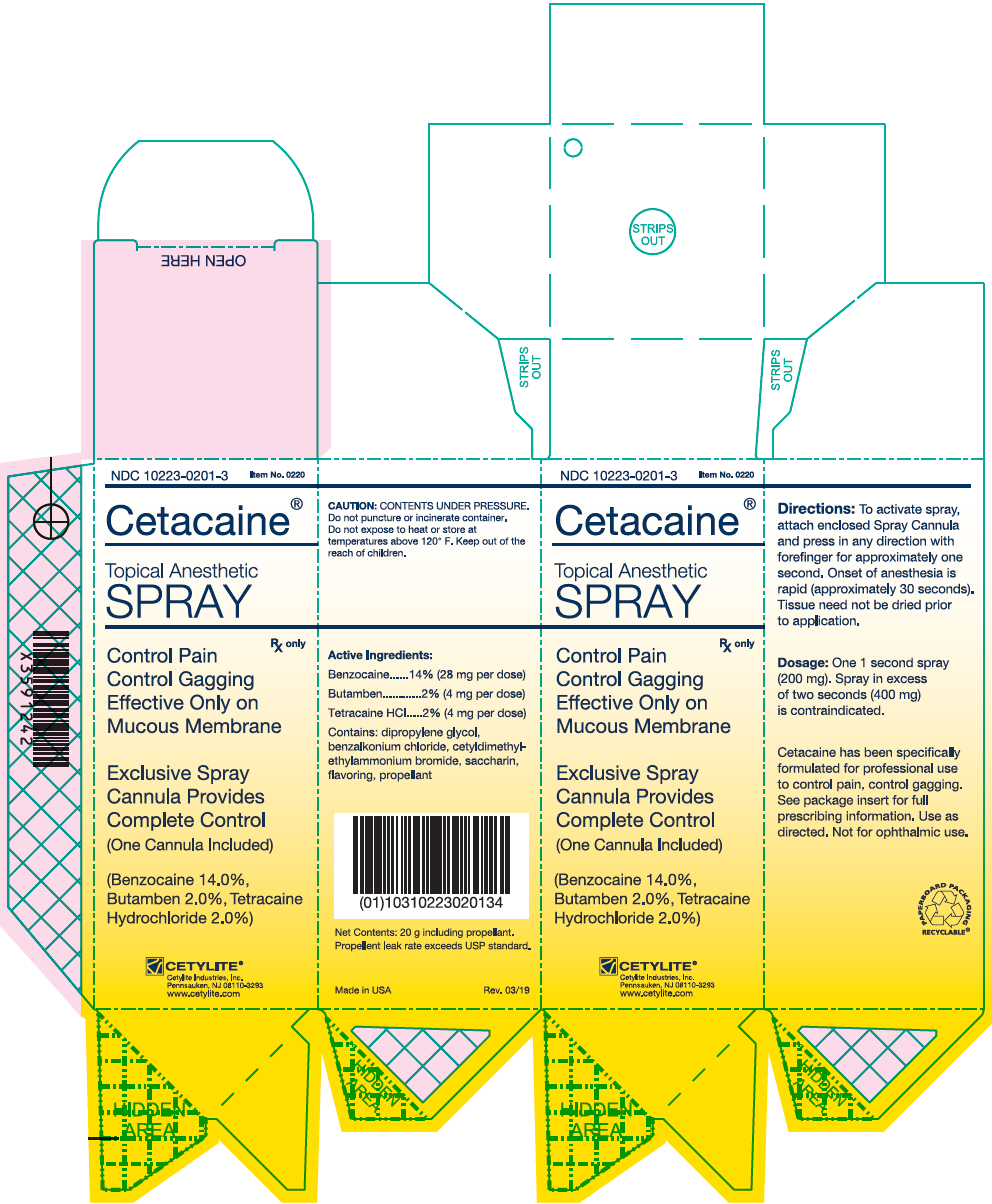 Cetacaine Single Spray 5G 1/Each