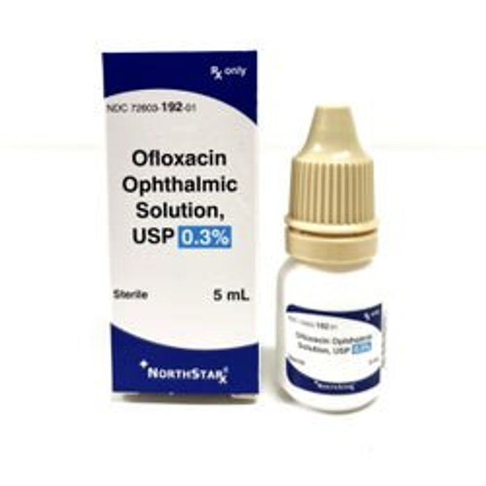 Ofloxacin Ophthalmic Solution 0.3% 5mL 1/Bottle