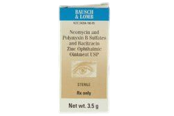 Bacitracin Zinc/Neomycin/Polymyxin B Sulfate 400u/1gm 3.5gm Ophth 1/Ea