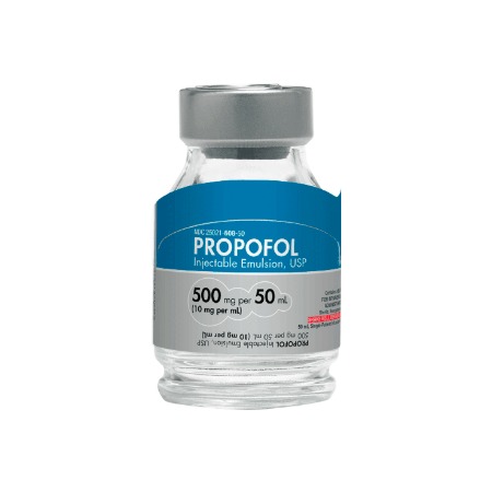 Propofol IV Emulsion 10mg/mL 50mL 20/SDV