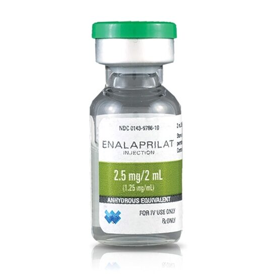 Enalapril 2.5mg/mL 2mL 10/SDV